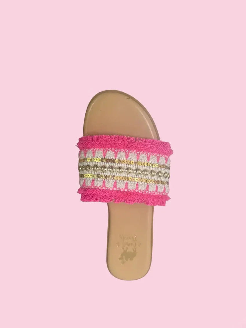 Camel Threads Joy Pink Sandals