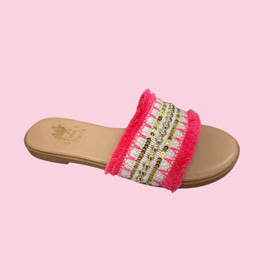 Camel Threads Joy Pink Sandals