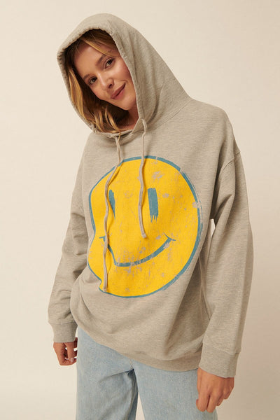 Promesa Smiley Face Graphic Hoodie